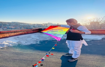 Celebration of Makar Sankranti (Group kite flying festival) on 14th January 2022,  at the Consulate